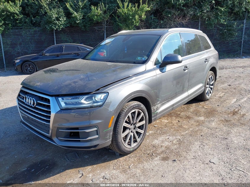 Vin: wa1lhaf79jd045474, lot: 46633858, audi q7 2.0t premium 20182