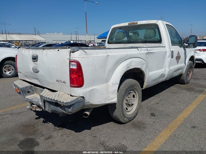 Vin: 1ftbf2a6xcec71242, lot: 46633876, ford f-250 xl 20124