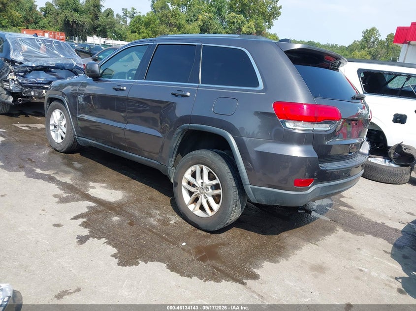 Vin: 1c4rjfag2hc843825, lot: 46633877, jeep grand cherokee laredo 4x4 20173