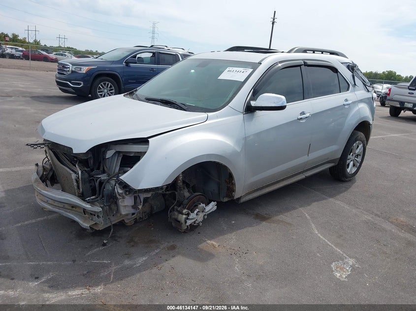 Vin: 2cnalpec0b6214936, lot: 46633881, chevrolet equinox 2lt 20112