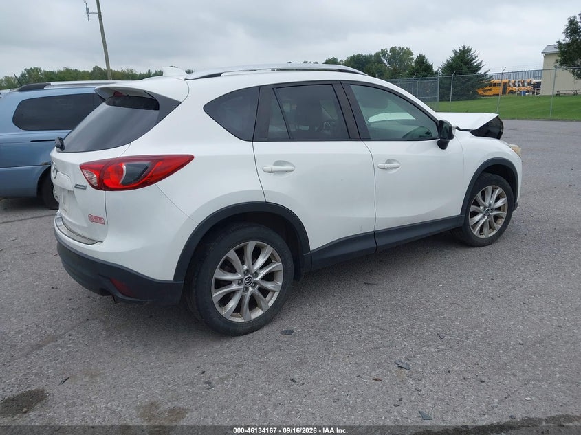 Vin: jm3ke4dy1f0540989, lot: 46633901, mazda cx-5 grand touring 20154