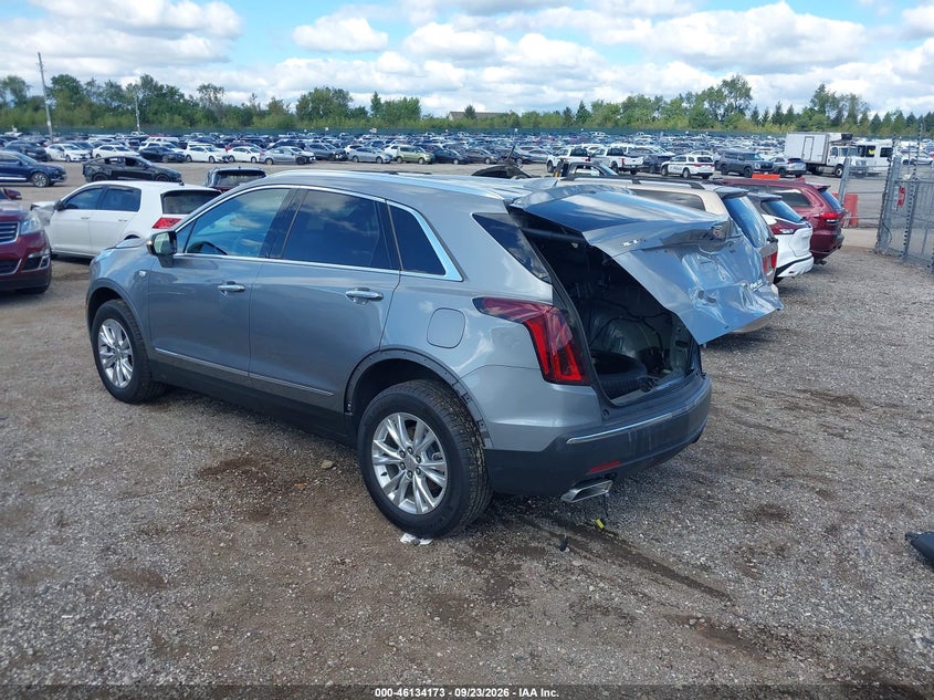 Vin: 1gyknar42rz729464, lot: 46633907, cadillac xt5 fwd luxury 20243