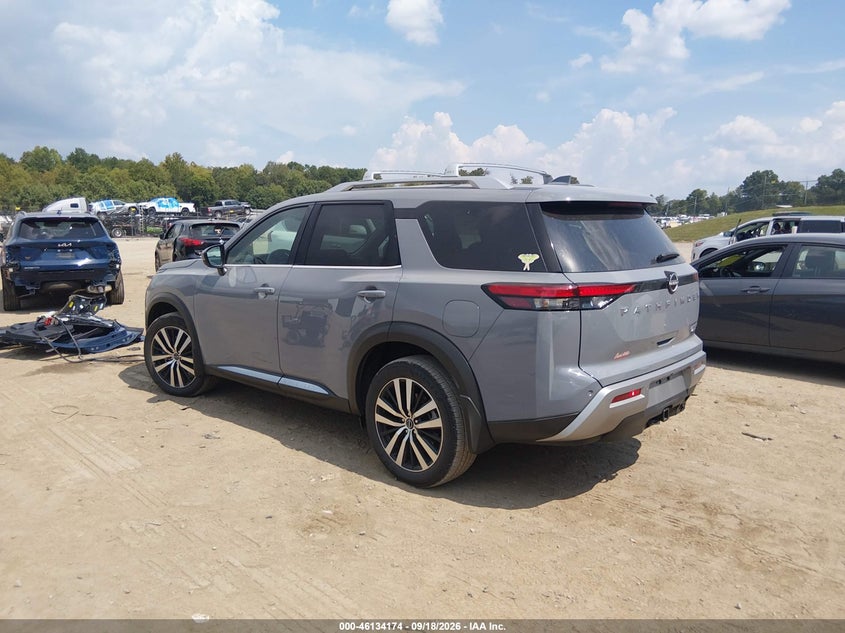 Vin: 5n1dr3dj1sc310070, lot: 46633908, nissan pathfinder platinum 4wd 20253