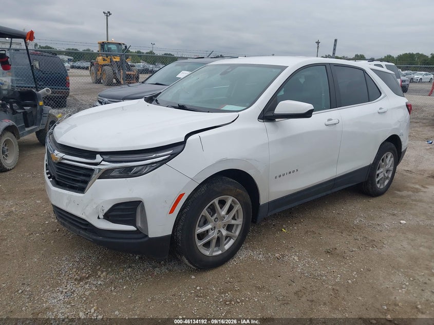 Vin: 2gnaxtev3n6114280, lot: 46633926, chevrolet equinox awd 2fl 20222