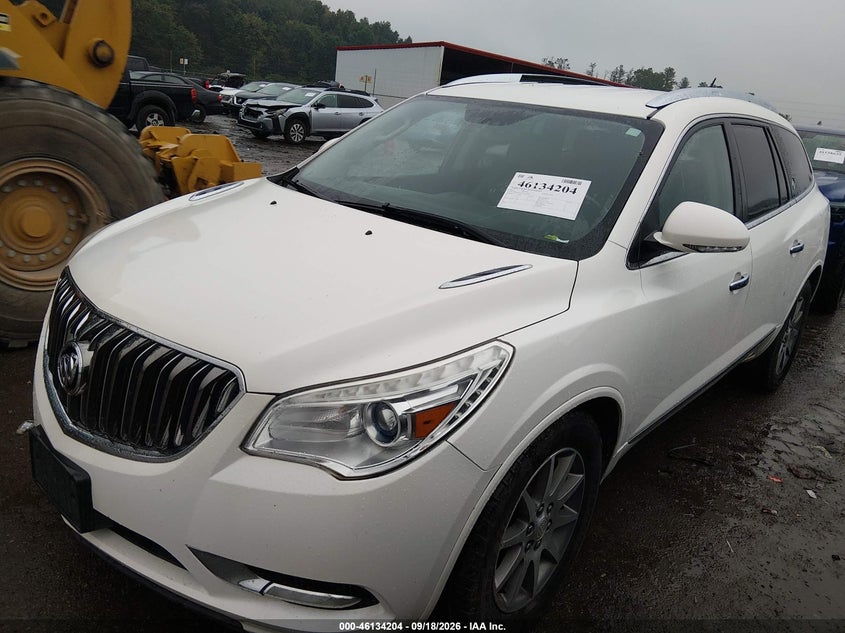 Vin: 5gakvbkd5ej323484, lot: 46633938, buick enclave leather 20142
