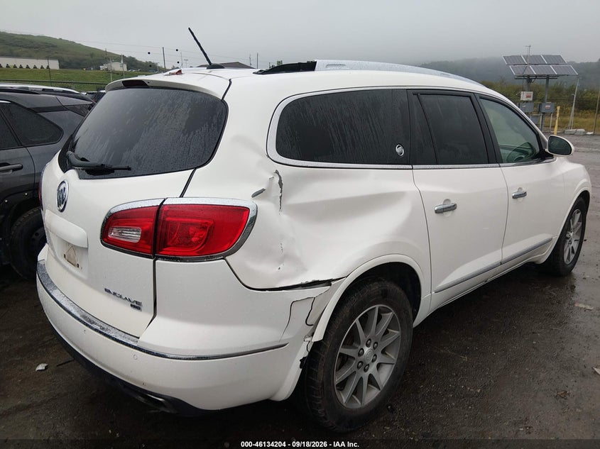Vin: 5gakvbkd5ej323484, lot: 46633938, buick enclave leather 20144
