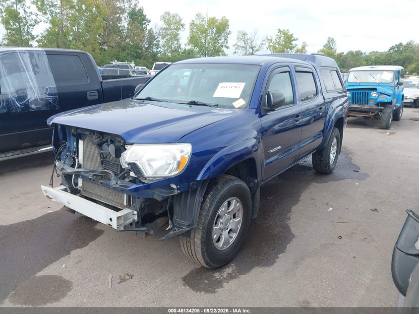 Vin: 3tmlu4en4fm198388, lot: 46633939, toyota tacoma base v6 20152
