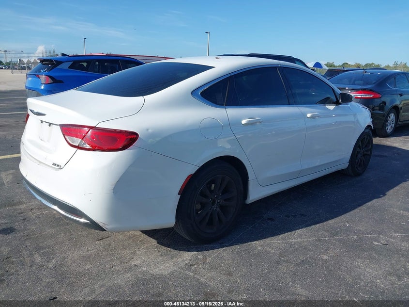Vin: 1c3cccabxgn140936, lot: 46633947, chrysler 200 limited 20164