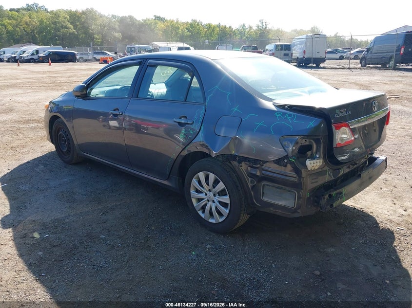 Vin: 5yfbu4ee3cp051415, lot: 46633961, toyota corolla le 20123