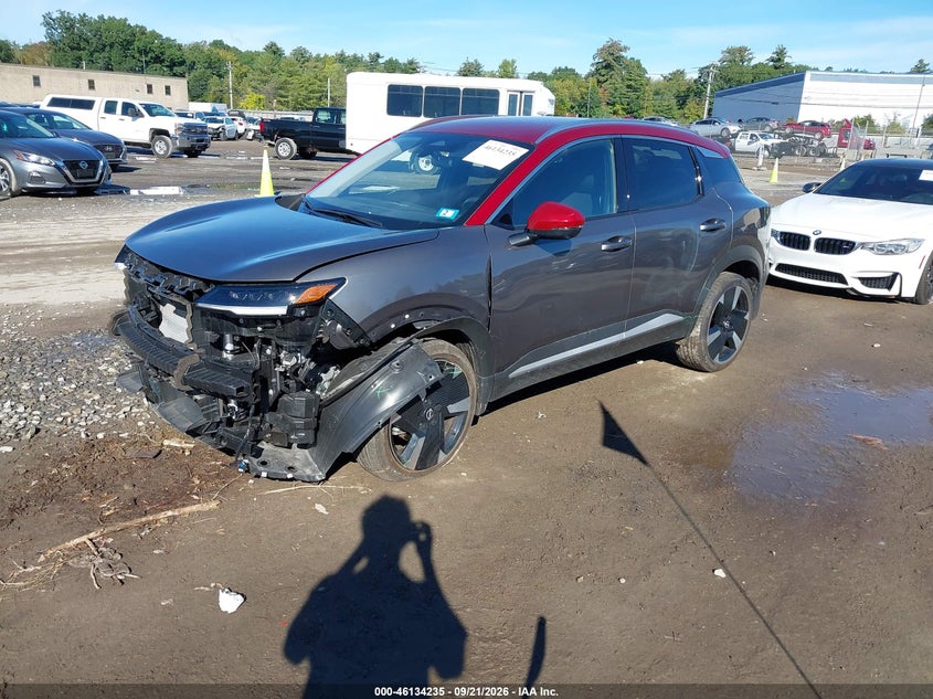 Vin: 3n8ap6db4sl349249, lot: 46633969, nissan kicks sr intelligent awd 20252