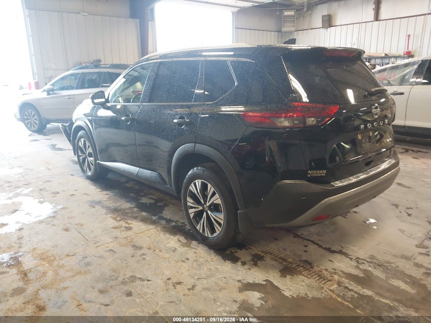 Vin: 5n1at3bb7mc783684, lot: 46633985, nissan rogue sv intelligent awd 20213