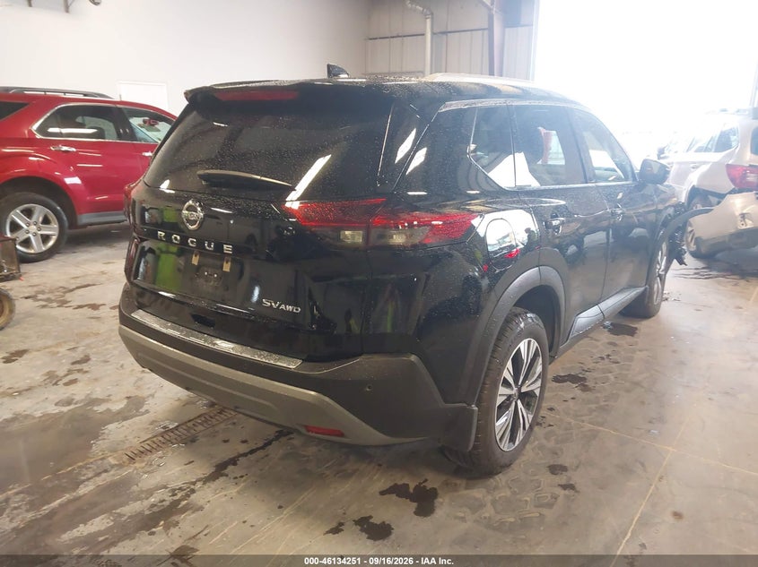 Vin: 5n1at3bb7mc783684, lot: 46633985, nissan rogue sv intelligent awd 20214