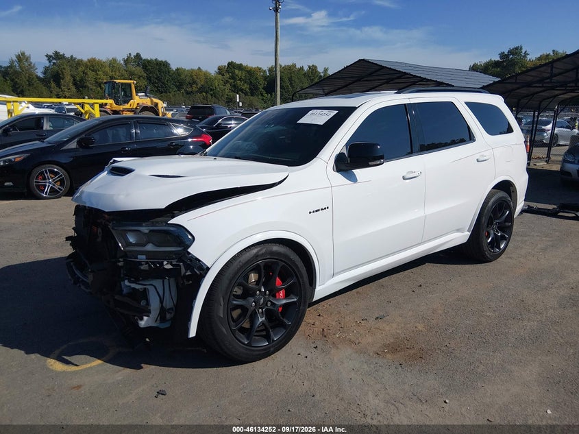 Vin: 1c4sdjct7rc175351, lot: 46633986, dodge durango r/t premium awd 20242