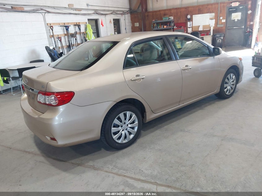 Vin: 2t1bu4ee6cc760307, lot: 46634022, toyota corolla le 20124