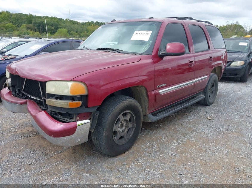 2004 GMC Yukon Slt, Обычный износ, IAAI, VIN 1GKEC13Z94R164835 — фото 2