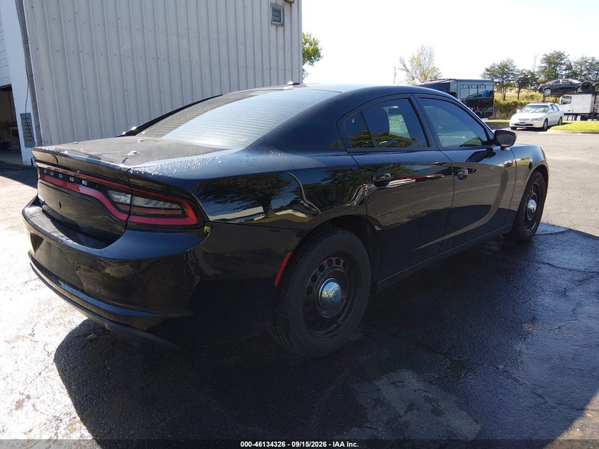 Vin: 2c3cdxktxkh554893, lot: 46634060, dodge charger police awd 20194