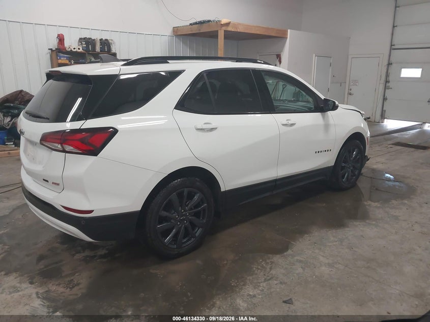 Vin: 3gnaxweg6rs171678, lot: 46634064, chevrolet equinox awd rs 20244