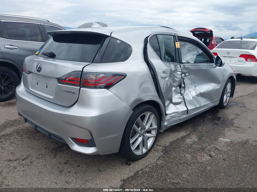 Vin: jthkd5bh5e2203439, lot: 46634065, lexus ct 200h 20144