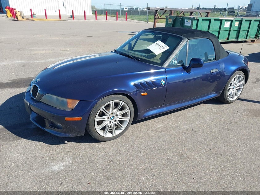 BMW Z3 1997 VIN 4USCJ332XVLC04106