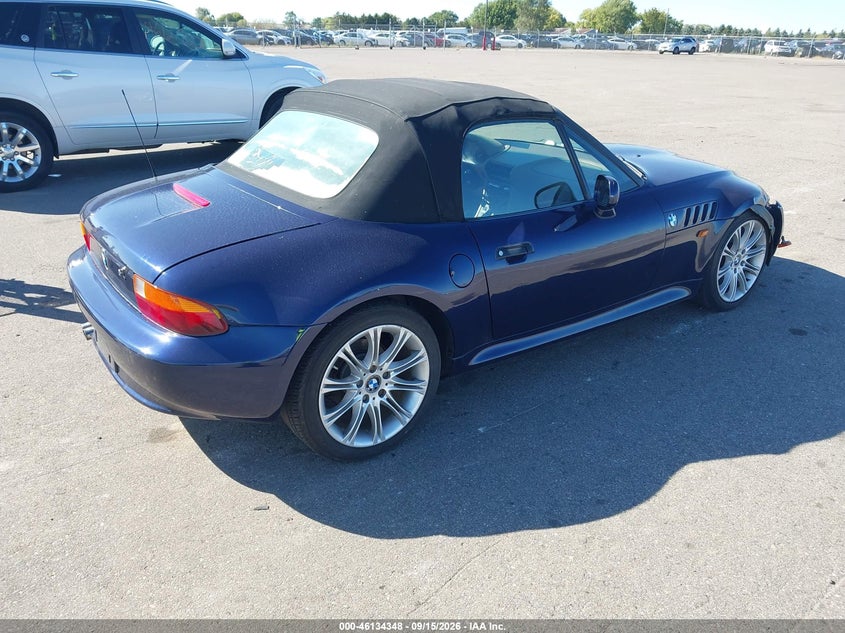 BMW Z3 1997 VIN 4USCJ332XVLC04106