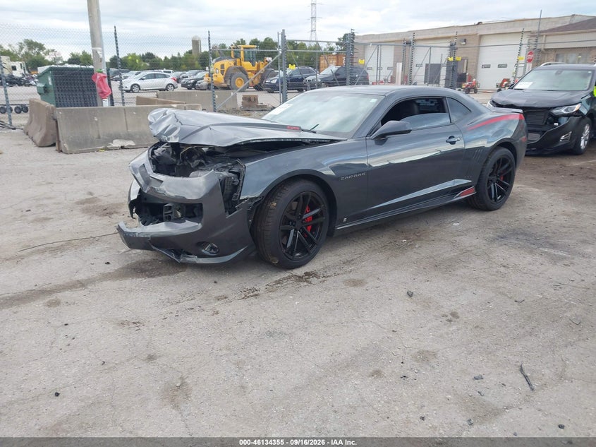 2010 Chevrolet Camaro, Front End, IAAI, VIN 2G1FK1EJ1A9146306 — photo 2