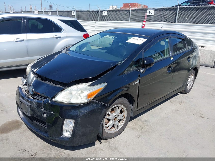 2010 Toyota Prius, Обычный износ, IAAI, VIN JTDKN3DU0A0187797 — фото 2