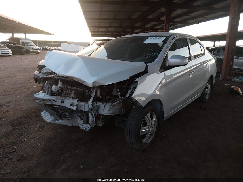 Vin: ml32fufjxrhf06387, lot: 46634106, mitsubishi mirage g4 es 20242