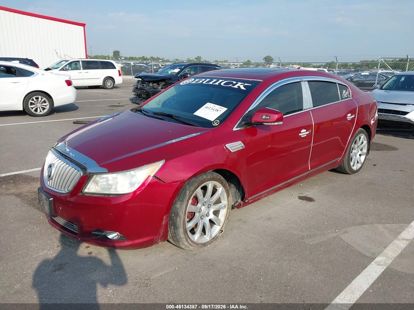 Vin: 1g4ge5ev7af106876, lot: 46634121, buick lacrosse cxs 20102