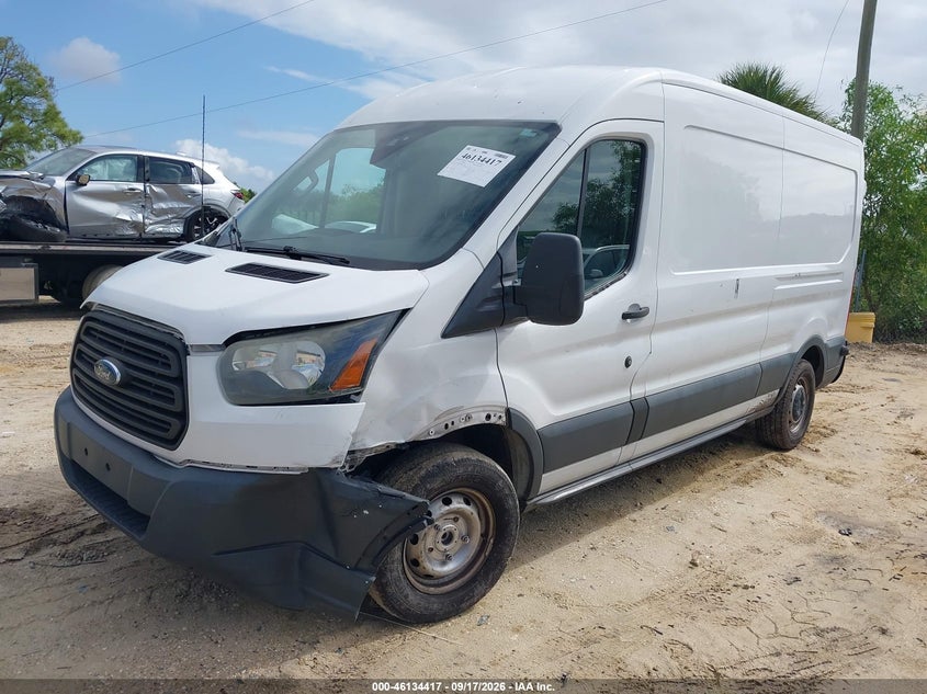 Vin: 1ftyr2cm9hka31735, lot: 46634151, ford transit-250 20172