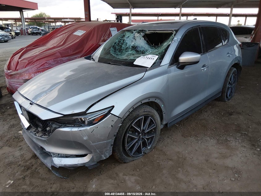 2018 Mazda CX-5, All Over, IAAI, VIN JM3KFADM9J0330125 — photo 2