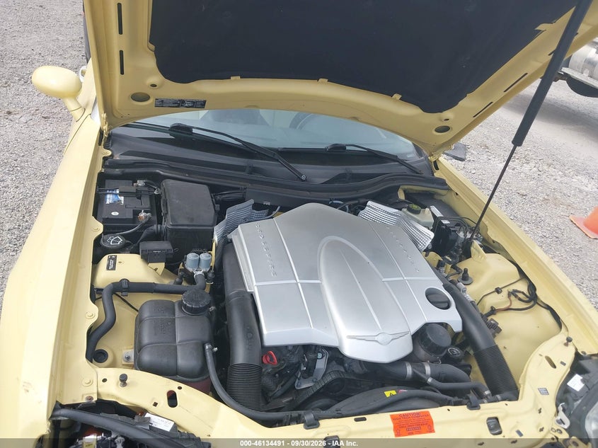 CHRYSLER CROSSFIRE 2005 VIN 1C3AN65L85X055617