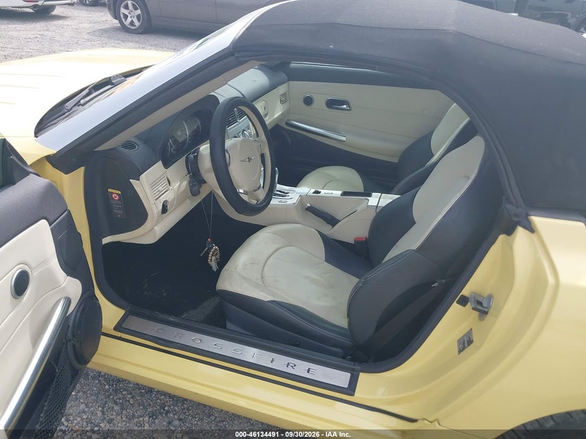 CHRYSLER CROSSFIRE 2005 VIN 1C3AN65L85X055617