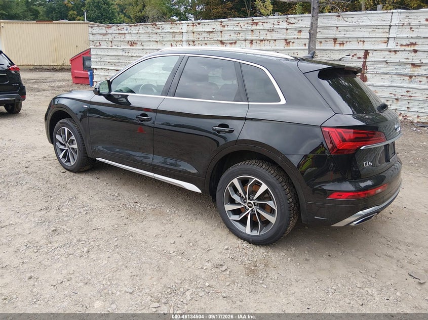 Vin: wa1eaafyxr2033346, lot: 46634238, audi q5 premium plus 45 tfsi s line quattro 20243