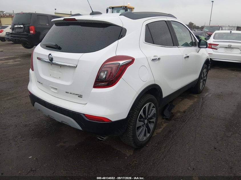 Vin: kl4cjgsb4hb123778, lot: 46634286, buick encore essence 20174