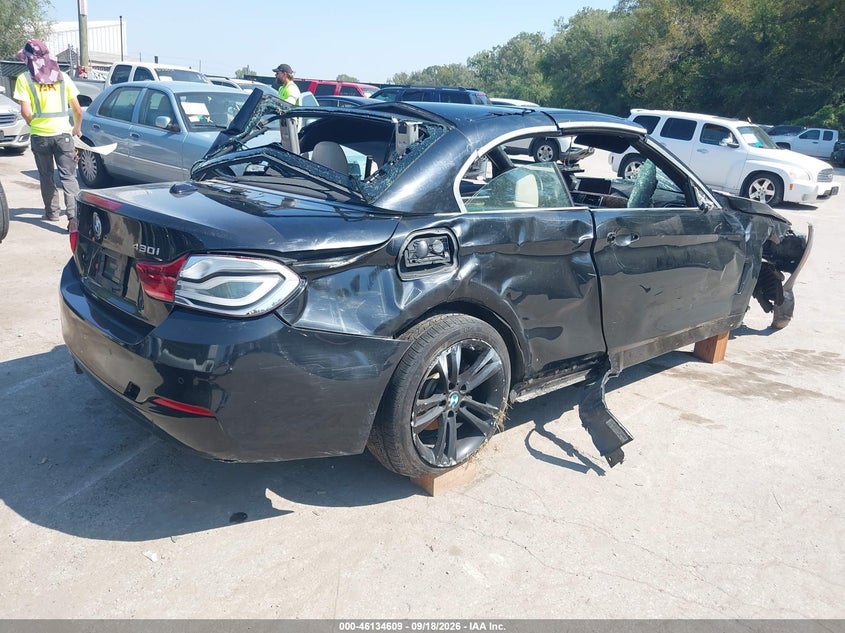 Vin: wba4z3c50jec56935, lot: 46634343, bmw 430i xdrive 20184