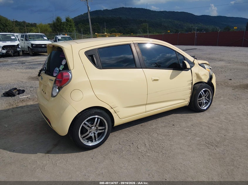 Vin: kl8cb6s91ec548741, lot: 46634441, chevrolet spark ls auto 20144