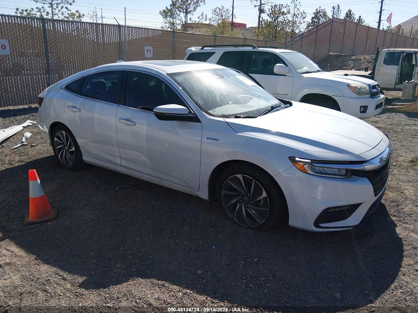 Vin: 19xze4f99ne015021, lot: 46634458, honda insight touring 2022 img_1
