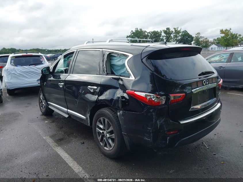 Vin: 5n1al0mm8fc541048, lot: 46634465, infiniti qx60 20153