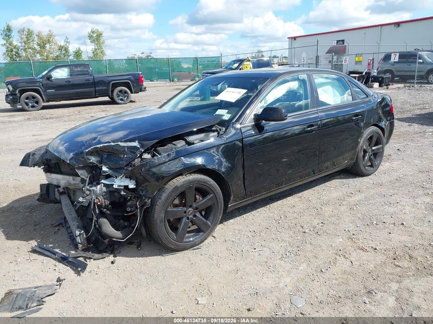Vin: waubfafl8cn020662, lot: 46634472, audi a4 2.0t premium 20122