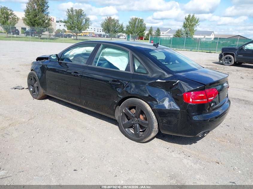 Vin: waubfafl8cn020662, lot: 46634472, audi a4 2.0t premium 20123