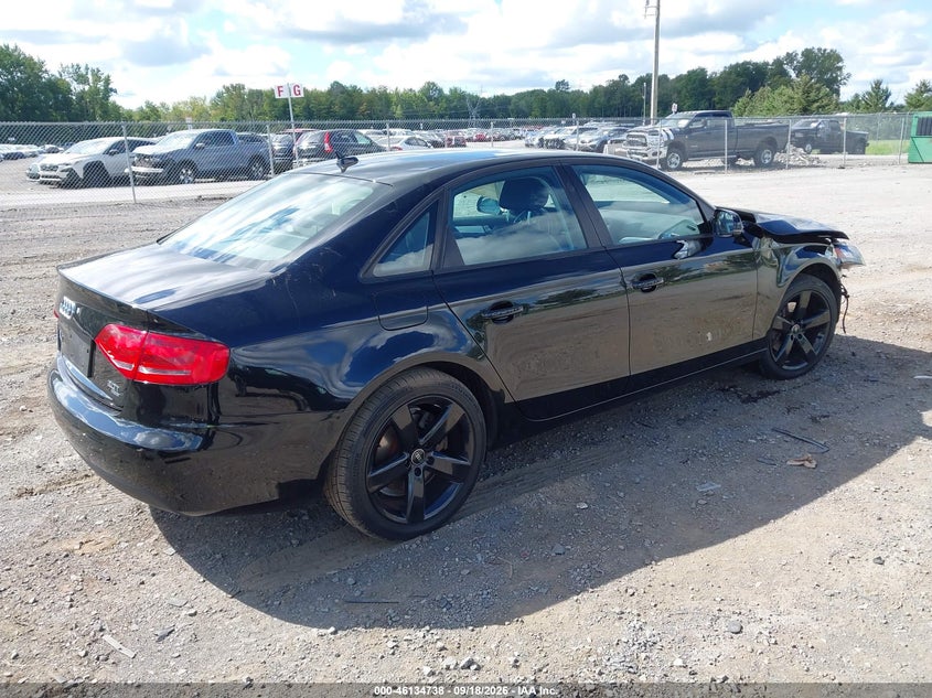 Vin: waubfafl8cn020662, lot: 46634472, audi a4 2.0t premium 20124
