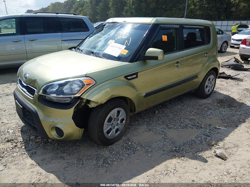 Vin: kndjt2a52c7356284, lot: 46634484, kia soul 20122