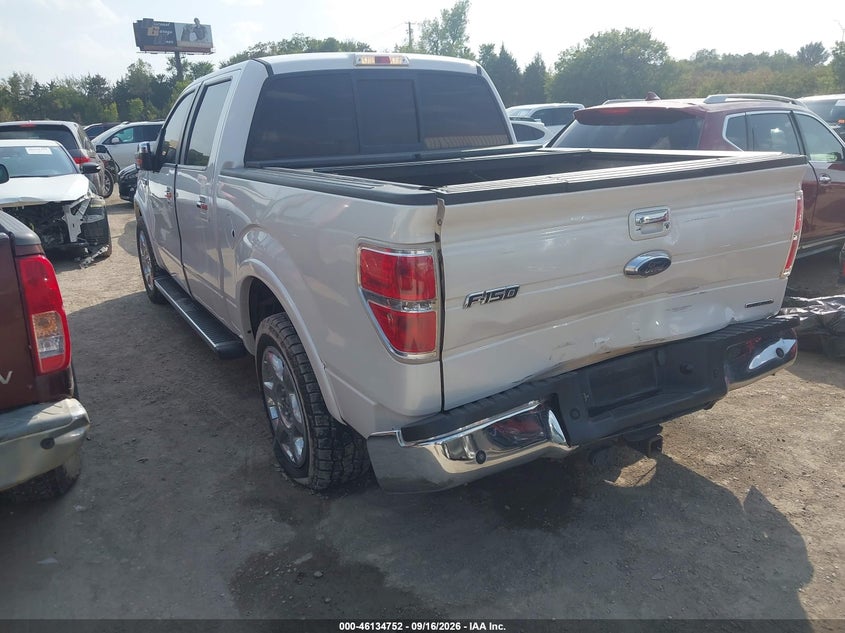 Vin: 1ftfw1cf8dke81950, lot: 46634486, ford f-150 lariat 20133