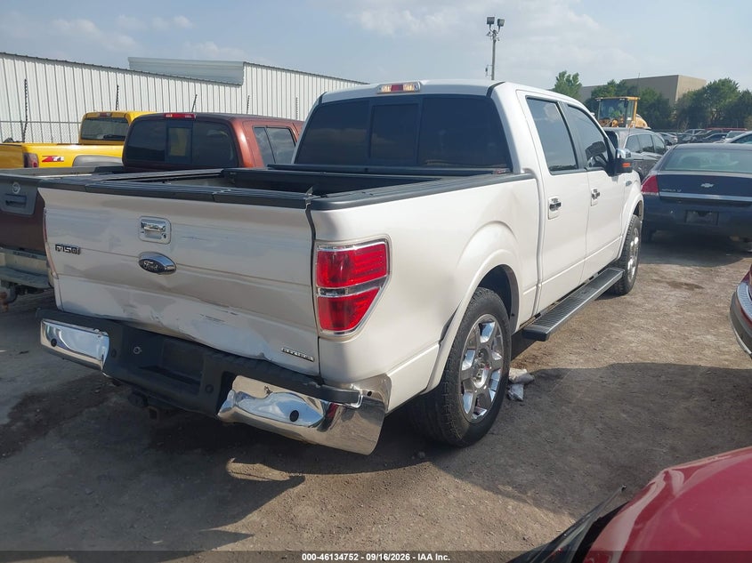Vin: 1ftfw1cf8dke81950, lot: 46634486, ford f-150 lariat 20134