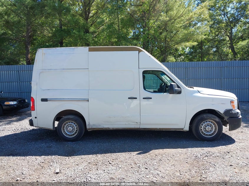 NISSAN NV CARGO NV2500 HD 2018 VIN 1N6BF0LY5JN816812