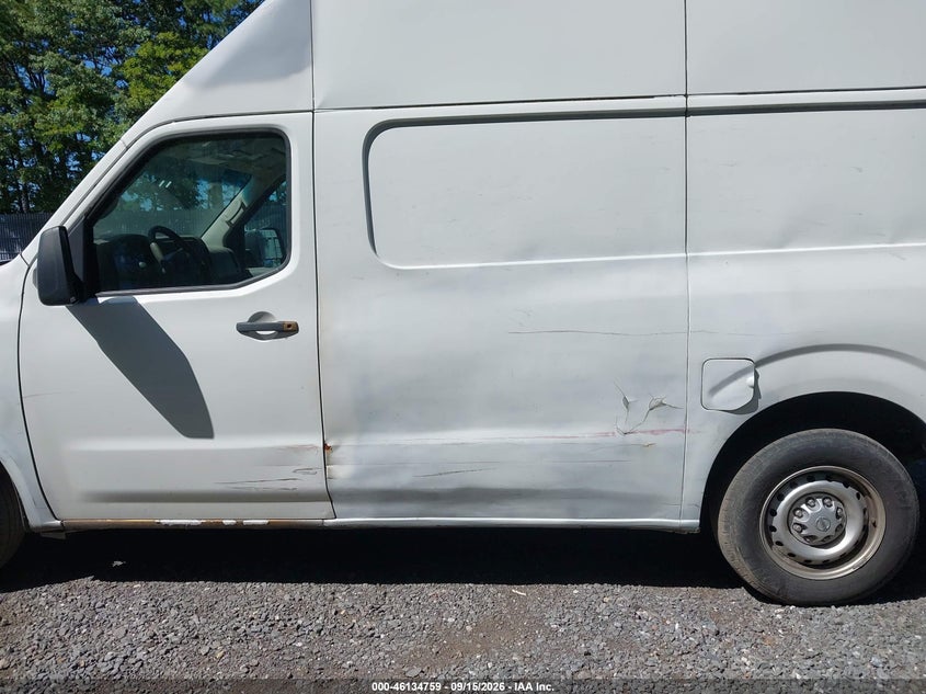 NISSAN NV CARGO NV2500 HD 2018 VIN 1N6BF0LY5JN816812