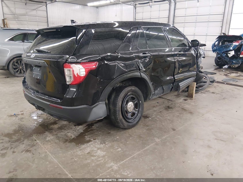Vin: 1fm5k8ab5lgd18380, lot: 46634507, ford police interceptor utility 20204