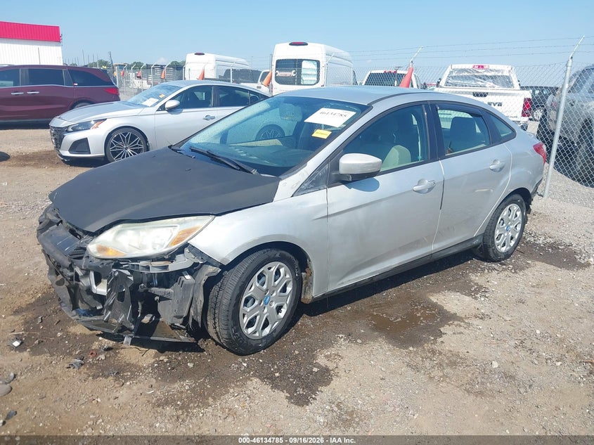 Vin: 1fahp3f29cl231464, lot: 46634519, ford focus se 20122
