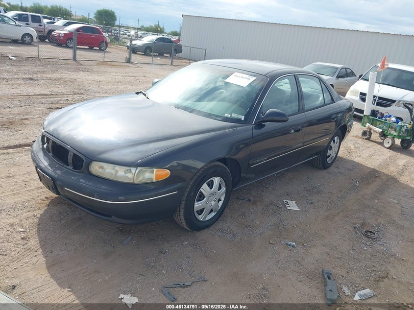 BUICK CENTURY 2001 VIN 2G4WS52J111219381