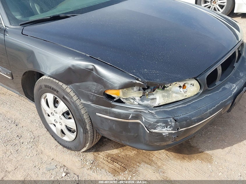 BUICK CENTURY 2001 VIN 2G4WS52J111219381